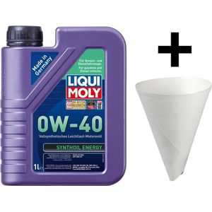 LIQUI MOLY - 9514 - Motorolie - 1 Liter - Volsynthetisch - 0W-40