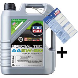 Liqui Moly - Special Tec AA 5W-20 - Motorolie - 5L