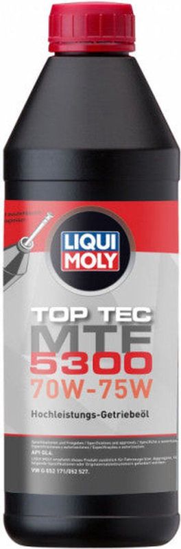 LIQUI MOLY - Top Tec MTF - Versnellingsbakolie - 1 liter - Viscositeit SAE 70W-75