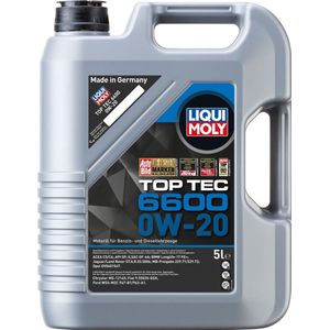 LIQUI MOLY - Top Tec 6600 - Olie - 0W-20 - 5 Liter - ACEA C5/C6