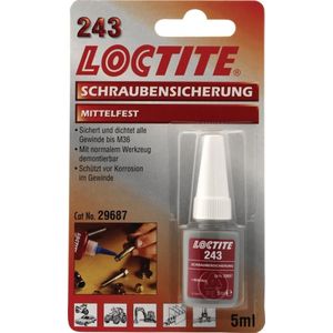 Loctite 243 Schroefdraadborgmiddel 5mg