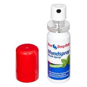 One Drop Only® Antibacteriële mondspray - 1-delige set - mondspray zonder alcohol met natuurlijke ingrediënten voor een frisse adem (1 x 15 ml)