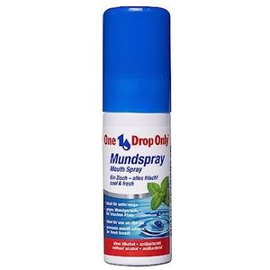 One Drop Only® Antibacteriële mondspray - 1-delige set - mondspray zonder alcohol met natuurlijke ingrediënten voor een frisse adem (1 x 15 ml)
