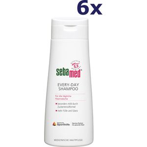 6x Sebamed shampoo 200ml every day