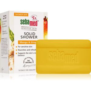 Sebamed Sensitive Skin Solid Shower Syndet voor Voeding en Hydratatie geuren Mango & Ginger 100 g