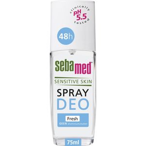 Sebamed Fresh Spray Deodorantuur bescherming en frisheid Zonder aluminium zouten Voorkomt transpiratiegeur