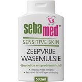 Sebamed - Zeepvrije Wasemulsie - Douchemiddel - 500 ml - Beschermt tegen uitdroging
