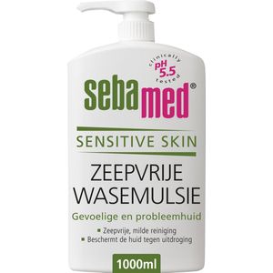 Sebamed Zeepvrije Wasemulsie - Diepe Reiniging - 1 Liter