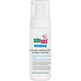 Sebamed - Clear Face Antibacterieel reinigingsschuim, bestrijdt korrels, mee-eters en onzuiverheden, intensieve en antibacteriële reiniging, 150 ml