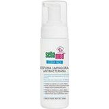 Sebamed - Clear Face Antibacterieel reinigingsschuim, bestrijdt korrels, mee-eters en onzuiverheden, intensieve en antibacteriële reiniging, 150 ml