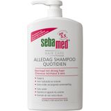 Sebamed Alledag Shampoo - Voor dagelijks wassen en verzorging van het haar - Voor hydratatie, glans en volume - Met plantaardige bestanddelen - Dispenser - 1 liter