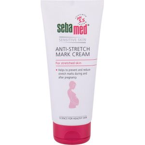 Sebamed Anti-Stretch Mark Cream Bodycrème  voor Preventie en Vermindering van Zwangerschapsstriemen - Striea 200 ml