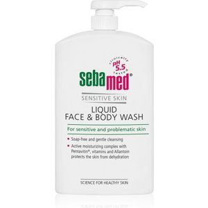 Sebamed Wash Milde Wasemulsie voor Lichaam en Gezicht voor Gevoelige Huid 1000 ml