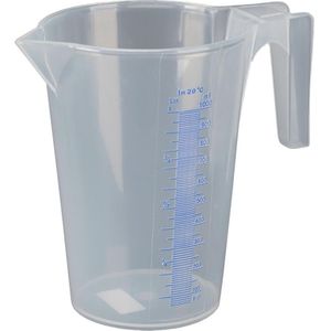 Maatbeker 2 liter transparant kunststof - Keuken accessoires en benodigdheden