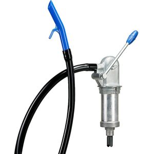 PRESSOL Hefcilinder handpomp, capaciteit ca. 8 l/min, met tapventiel, voor olie, diesel