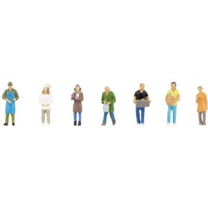 Faller 151671 H0 Weekmarkt II. figuren Geverfd, Staand