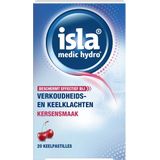 Isla Medic Hydro+ - Verkoudheids- en keelklachten - Kersensmaak - 20 Keelpastilles