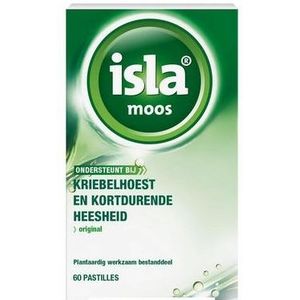 Isla Moos keelpastille 60tb