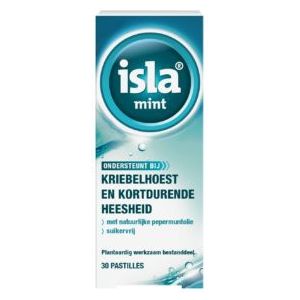 Isla Mint keelpastille 30tb