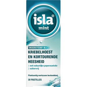 isla® - Mint Pastilles - Medisch Hulpmiddel - Ondersteunt bij Kriebelhoest