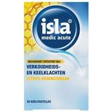 Isla Medic Acute Citrus-Honingsmaak 20 tabletten