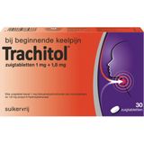 Trachitol Suikervrij - 1 x 30 zuigtabletten