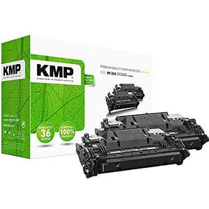 KMP 2539.3021 H-T245XD vervangt HP 26X (CF226X) zwart compatibele toner 2-pack