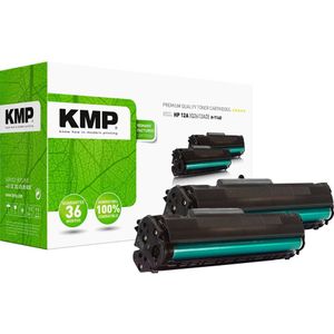 KMP, Toner, Toner Dubbelpak H T114D, Zwart/Zwart (BK)