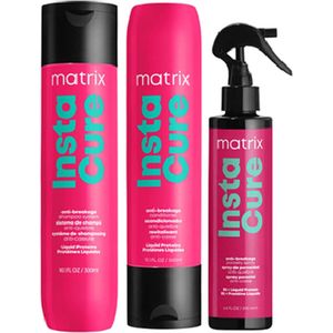 Matrix - Total Results Insta Cure Luxe Trio Set - voordeelverpakking - shampoo + conditioner + spray - 300+300+200ml