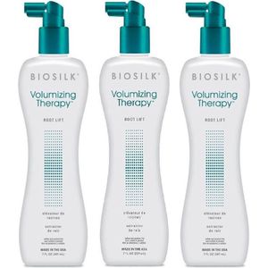 BIOSILK - Volumizing Therapy Root Lift - 3 x 207ml - Shampoo