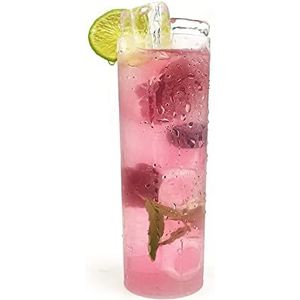 Silverkitchen 40 stuks herbruikbare cocktailglazen van hard plastic, 300 ml, Made in Germany, 0,3 l