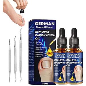 German Toenail Care Paronychia Oil, German Toenailcare Removal Paronychia Oil, Toenailcare Oil For Paronychia Removal, German Toenailplus Anti Paronychia Relief Oil (2PCS)