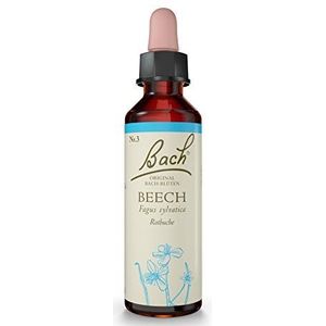 Originele Bachbloesem druppels nr. 3 Beech: Empathie en lichtheid ontwikkelen met de Bach bloesem roodbeuken, 20 ml