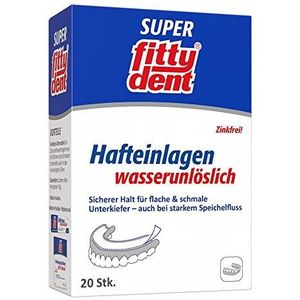 Fittydent - Kleefstrips voor Onderprothesen - 15 Stuk