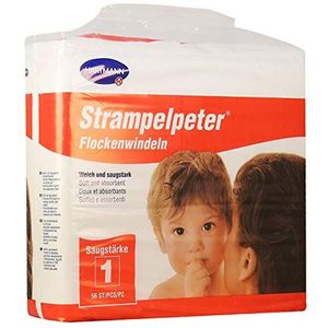 HARTMANN Strampelpeter Flockenwindeln 35 x 11 cm Saugstärke 1, 56 st. Luiers