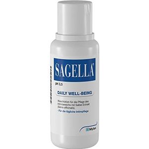 SAGELLA PH 3,5 - DAILY WELL-BEING: Intieme waslotion met melkzuur en salieextract voor de dagelijkse intieme verzorging, 100 ml