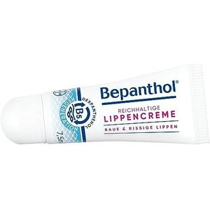 Bepanthol Rijke lippencrème voor ruwe, gebarsten lippen, 7,5 ml