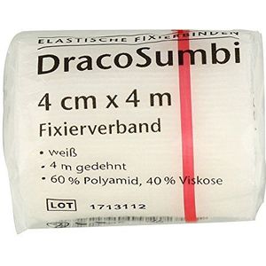 Dracosumbi fixeerverband 4 Cmx4 m wit