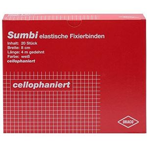 Dracosumbi fixeerverband 10 Cmx4 m wit