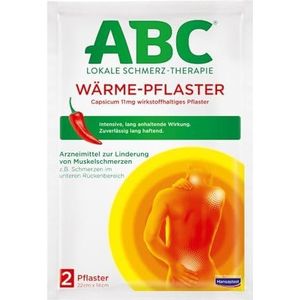 ABC Lot de 2 pansements chauffants pour soulager les douleurs musculaires