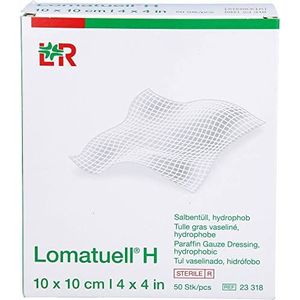 Lomatuell H 23318 dressbandage, 10 cm x 10 cm, verpakking van 50