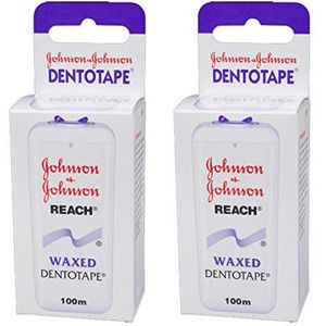 Johnson & Johnson - Reach Dentotape - Tandzijde - 100 m - Set van 2 verpakkingen