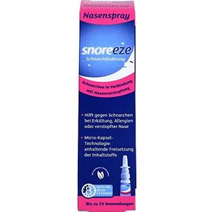 SNOREEZE NASENSPRAY, 10 ml Oplossing