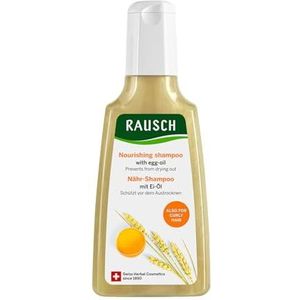 Rausch Ei-olie voedende shampoo (verzorgt de droge haarstructuur, geeft soepelheid en glans zonder siliconen en parabenen), per stuk verpakt (1 x 200 ml)