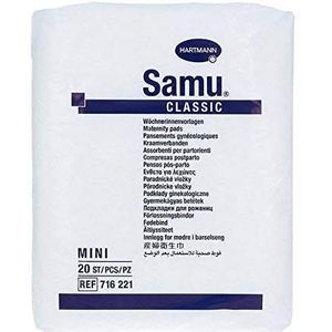 Samu Classic Mini gynaecologisch verband kraamverbanden inleggers 1x20 stuks