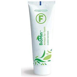 BioMin F Tandpasta 75 ml met een unieke formule van fluoride, calcium en fosfaat