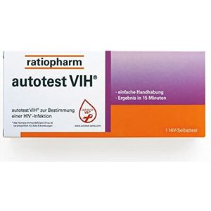ratiopharm autotest VIH zur Bestimmung einer HIV-Infektion, 1 st. Teststrips