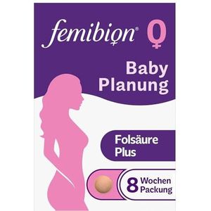 Femibion 0 BabyPlanung, voedingssupplement bij kinderwens, tabletten, 56 stuks