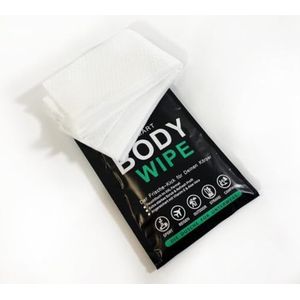 LeoFair - Body Wipes 100 stuks - Versdoeken voor het lichaam - XXL vochtige doekjes - voor sport, reizen en dagelijks gebruik