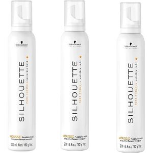Schwarzkopf Professional - Silhouette Flexible Hold Mousse - 3 x 500 ml